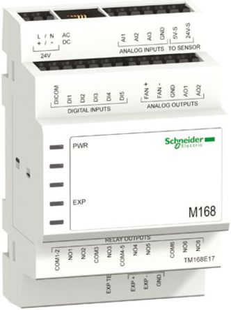 Schneider Electric - TM168AVCM - Schneider Electric ͨģ TM168AVCM, ʹM168 ߼		