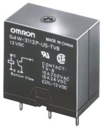 Omron - G4W2214PUSHP24DC - Omron G4W2214PUSHP24DC DPNO PCB װ Ǳ̵, 24V dc		
