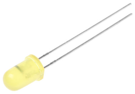 Kingbright - L-56BYD - Kingbright Blinking ϵ ɫ (588 nm )  LED L-56BYD, 20 mcd, 60 ӽ 5mm (T-1 3/4) ͨ		