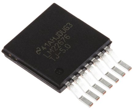 Texas Instruments - LM22676TJE-5.0/NOPB - Texas Instruments LM22676TJE-5.0/NOPB ֱ-ֱת, ѹ, 4.5  42 V, 3A, 0.5 MHz, 7 TO-263װ		
