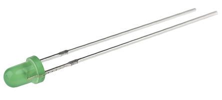 Wurth Elektronik - 151031VS04000 - Wurth Elektronik WL-TMRC ϵ ɫ (570 nm ) LED 151031VS04000, 2.4 V, 30mA, 120 mcd, 40ӽ 3mm (T-1) ͨ		