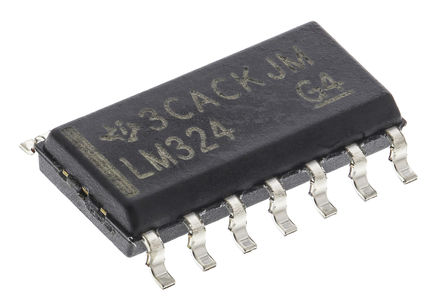 Texas Instruments - LM324D - Texas Instruments LM324D · Ŵ, 1.2MHz, 5  28 VԴѹ, 14 SOICװ		