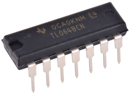 Texas Instruments - TL064BCN - Texas Instruments TL064BCN · Ŵ, 1MHz, 14 PDIPװ		