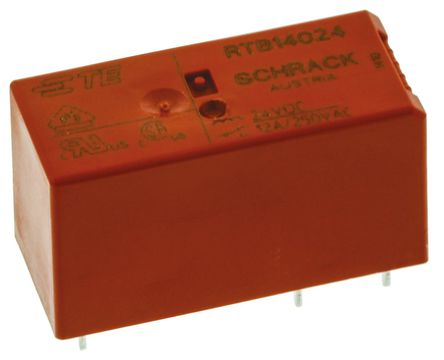 TE Connectivity - RTB14024 - TE Connectivity RTB14024 ˫ PCB װ Ǳ̵, 24V dc		