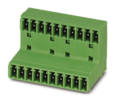 Phoenix Contact - 1829976 - Phoenix Contact COMBICON MCD ϵ�� 4· 3.81mm�ھ� PCB ���߶��ӿ� 1829976, ���Ӷ˽�, 8A		