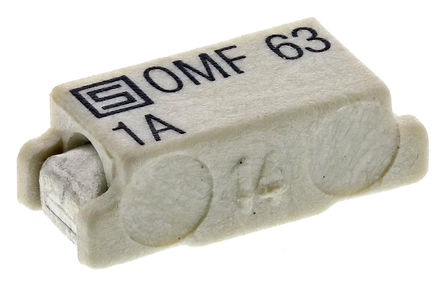 Schurter - 3402.0009.11 - Schurter 1A F۶ װ۶ 3402.0009.11, 7.4 x 3.1 x 2.6mm, 63V ac/dc		