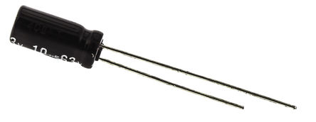 Panasonic - EEUEB1J100S - Panasonic EB(A) ϵ 63 V ֱ 10F ͨ  EEUEB1J100S, 20%ݲ, +105C		