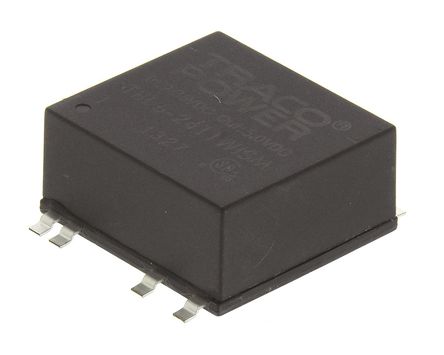 TRACOPOWER - THL 6-2411WISM - TRACOPOWER THL 6WISM ϵ 6W ʽֱ-ֱת THL 6-2411WISM, 9  36 V ֱ, 5V dc, 1.2A, 1.5kV dcѹ, 79%Ч		