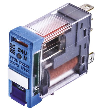 Releco - C10-A10X / DC 24 V - Releco C10-A10X / DC 24 V ˫ PCB װ Ǳ̵, 10 A, 24V dc		