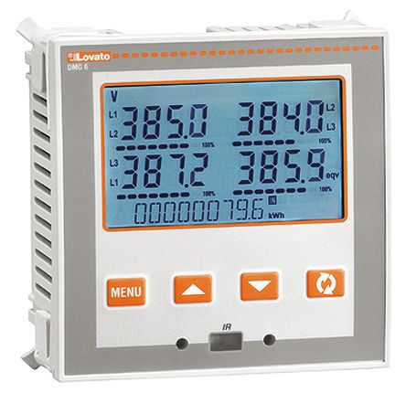 Lovato - DMG600 - Lovato DMG600 92 x 92 mm 123  LCD ֹʱ, 1 %		