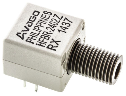 Broadcom - HFBR-2402Z - Broadcom 5MBd 820nm Բ ˽, SMA, 27.2 x 12.7 x 10.2mm, HFBR-2402Z		