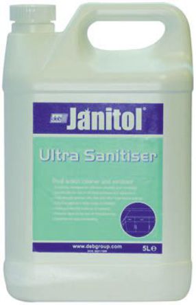 deb stoko - JUS60P - 5 L 罐装 消毒剂和杀菌剂, 适用于一般清洁		