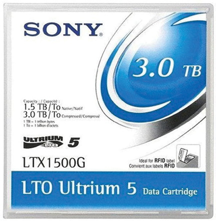 Sony - LTX1500GN - Sony 1.5 TB LTO-5 Ŵ		
