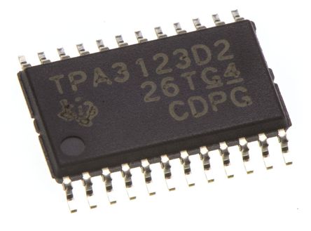 Texas Instruments - TPA3123D2PWP - Texas Instruments TPA3123D2PWP D   Ŵ, +85 C, 10 W @ 8 , 20 W @ 4 , 24 HTSSOPװ		