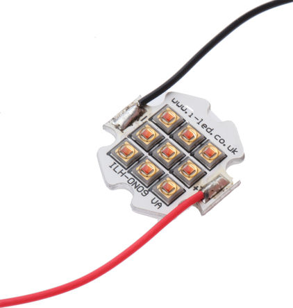 Intelligent LED Solutions - ILH-OW09-RED1-SC211-WIR200. - ILS OSLON 150 9+ PowerStar ϵ 9 ɫ Բ LED  ILH-OW09-RED1-SC211-WIR200., 522 lm		