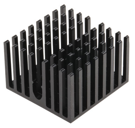 AAVID THERMALLOY - 374424B00035G - AAVID THERMALLOY ɫ ɢ 306218, 20.3K/W, ճƬװ, 27 x 27 x 18mm		