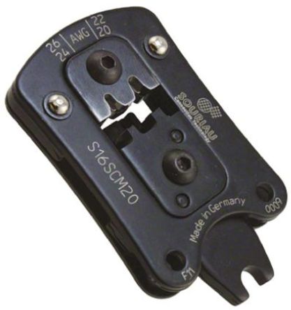 Souriau - S16SCM20 - Souriau UTS Series ϵ ѹģ S16SCM20, 26  20 AWG ߹, 1.6mm ǳߴ		
