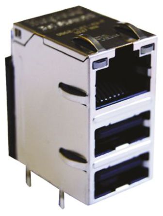 Bel-Stewart - 0862-1J1T-43 - Bel-Stewart MagJack ϵ 8P8C· ĸ RJ45 ģ黯 0862-1J1T-43, STP , ͨ, ͭо		