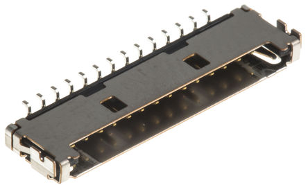 Hirose - DF19G-14P-1H(54) - Hirose DF19 ϵ 1 14· ֱ 1mmھ װ ӡˢ· DF19G-14P-1H(54), Ӷ˽, 		