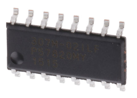 IDT - ICS307M-02ILF - IDT 6  200 MHz Ƶʺϳ ICS307M-02ILF, 16 SOICװ		