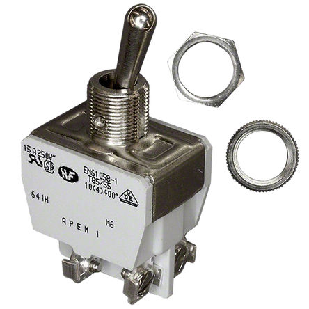 Apem - 641H - Apem DPST л 641H,  - , 15 A		