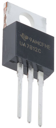 Texas Instruments - UA7812CKCS - Texas Instruments UA78xx ϵ UA7812CKCS ѹ, 14.5  30 V, 12 V, 1.5A, 3 TO-220		