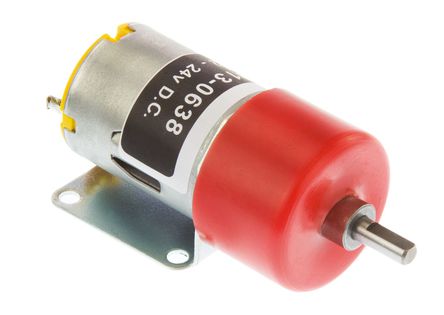 RS Pro - 918D30112 - RS Pro 918D ϵ ֱִ綯 918D30112, ˢ, 12 V12  24 V ֱ, 600 gcm, 221 rpm, 1.31 W		