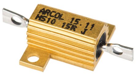 Arcol - HS10 15R J - Arcol HS10 ϵ HS10 15R J 10W 15 5%  尲װ̶ֵ, Ӷ, Ƿװ		