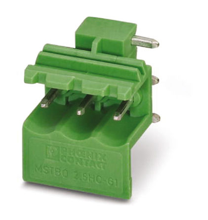 Phoenix Contact - 2200381 - Phoenix Contact COMBICON MSTBO ϵ 3· (1) PCB ߶ӿ 2200381, Ӷ˽, 12A		