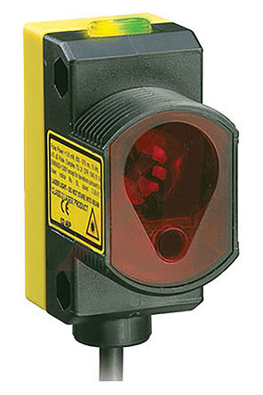 Banner - QS18VN6LP - Banner Ϊ 3.5 m LED Դ ׹ܣ  紫 QS18VN6LP, NPN, , IP67		