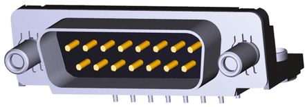 TE Connectivity - 5747236-6 - TE Connectivity Amplimite HD-20 ϵ 2.84mm ھ 15 · ֱ ͨװװ PCB D-sub  ͷ 5747236-6		