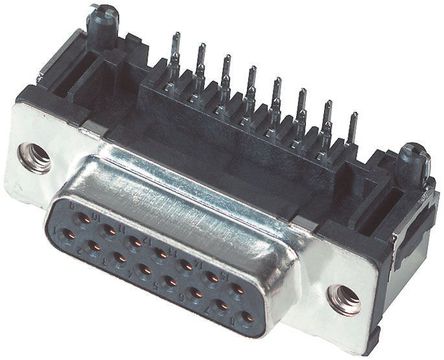 ERNI - 154256 - ERNI TMC-S ϵ 2.74mm ھ 15 · ֱ ͨװװ PCB D-sub   154256		