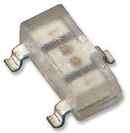 Kingbright - KM-23SRD-F - Kingbright ɫ (640 nm ) LED KM-23SRD-F, 2.5 V, 90 mcd, 140 ӽ, 3  SOT-23 װ		