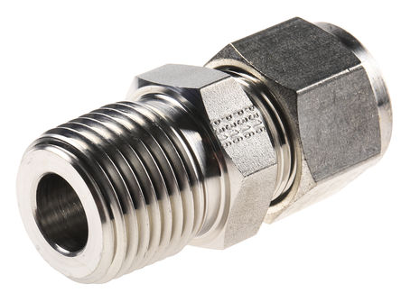 Parker - 8MSC8N-316 - Parker ֹܼ ֱ ͷ, 1/2 in NPT x1/2in⾶		