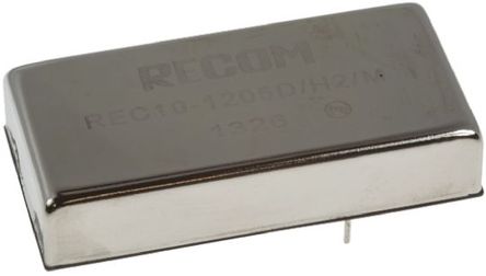 Recom - REC10-1212S/H2/M - Recom 10W ʽֱ-ֱת REC10-1212S/H2/M, 9  18 V ֱ, 12V dc, 833mA		
