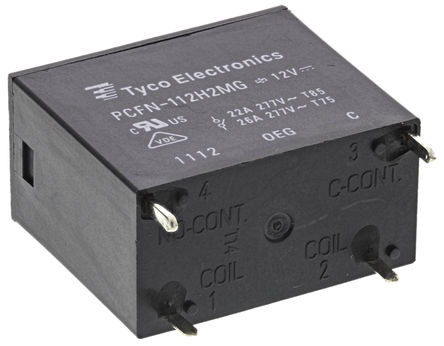 TE Connectivity - PCFN-112H2MG - TE Connectivity PCFN-112H2MG  PCB װ Ǳ̵, 12V dc		