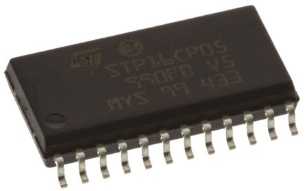 STMicroelectronics - STP16CP05MTR - STMicroelectronics STP16CP05MTR 16 16 LED , 3.3 V5 V, 24 SOICװ		