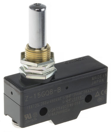 Omron - Z15GQ8B - Omron IP00 ȹ֬ ٶ λ Z15GQ8B, , SPDT, /, 500V		