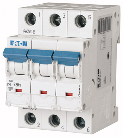 Eaton - PXL-B20/3 - Eaton xPole PXL, S200 ϵ 3 20 A MCB ΢Ͷ· 236393, 10 kA Ͽ, B բ		