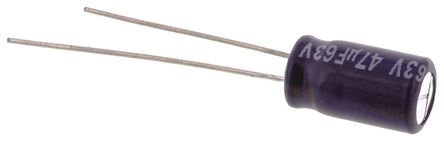 Panasonic - ECA1JM470 - Panasonic M ϵ 63 V ֱ 47F ͨ  ECA1JM470, 20%ݲ, 85C		