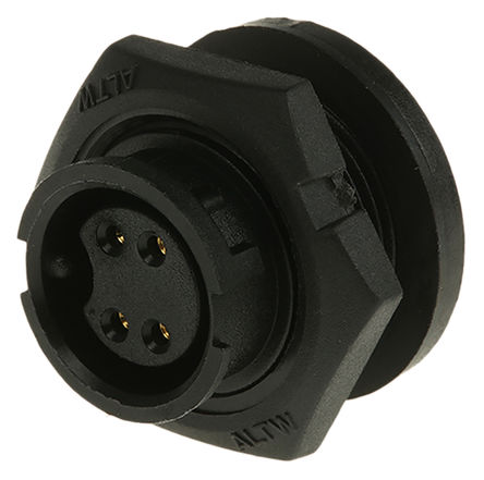 Amphenol - BD-04PMFS-LC7001 - Amphenol BD ϵ 4· 尲װ ֱ  ͷ BD-04PMFS-LC7001, ĸ, ʽӺ		