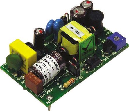 TDK-Lambda - KPSA5-12 - TDK-Lambda 5W  ǶʽģʽԴSMPS KPSA5-12, 110  370 V dc, 85  264 V ac, 12V, 420mA, 72%Ч, ʽװ		