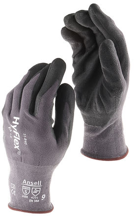 Ansell - 11-840/09 - Ansell HyFlex ϵ 2װ ɫ  ظʹõ 11-840/09, Ϳ, ߴ9 - M		