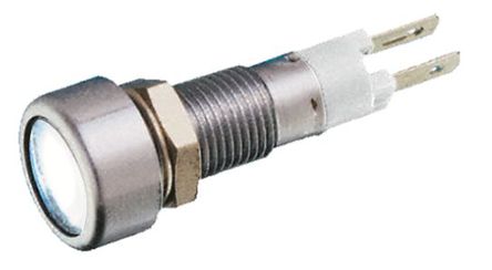 Signal Construct - SMLD08612 - Signal Construct SMLD08612 13 mm ɫ LED ָʾ, ƬӶ, 8mmװ׳ߴ, 12  14 V		