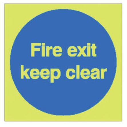 Signs & Labels - FX05108L - Signs & Labels FX05108L ϩ ɫ/ɫ Ӣ ȫ־ “ȫڱֳͨ“, 150 x 150mm		