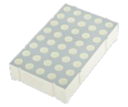 Kingbright - TA16-11SYKWA - Kingbright TA16 ϵ 1ַ  8 x 5 ɫ LED ʾ TA16-11SYKWA, 190 mcd, 36mmַ, ͨװװ		