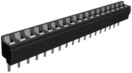 TE Connectivity - 643650-1 - TE Connectivity 2.54mm 18 · ͨ SIL  643650-1, Ӷ˽		