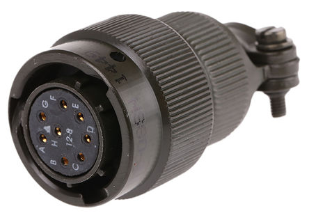 Amphenol - 62GB-16F12-08SN - Amphenol 62GB ϵ 8· °װ   ͷ 62GB-16F12-08SN, ĸо, ǳߴ12, MIL-DTL-26482		