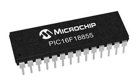 Microchip - PIC16LF18855-I/SP - Microchip PIC16LF ϵ 8 bit PIC16F MCU PIC16LF18855-I/SP, 32MHz, 14 kB ROM , 1024 B RAM, SPDIP-28		