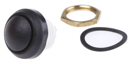 ITW - 48-5-RB-N-BK-B - ITW 48-5-RB-N-BK-B IP67 ɫ ˲  -  PCB ť, 250 mA @ 12 V ֱ		